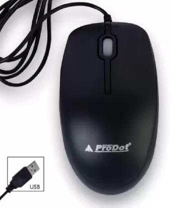 PRODOT Smooth Wireless Optical Mouse with Bluetooth (Orange) Gileka (1Pc)